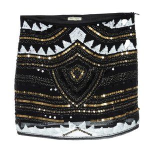 May & July Sequin Mini Skirt Size Small